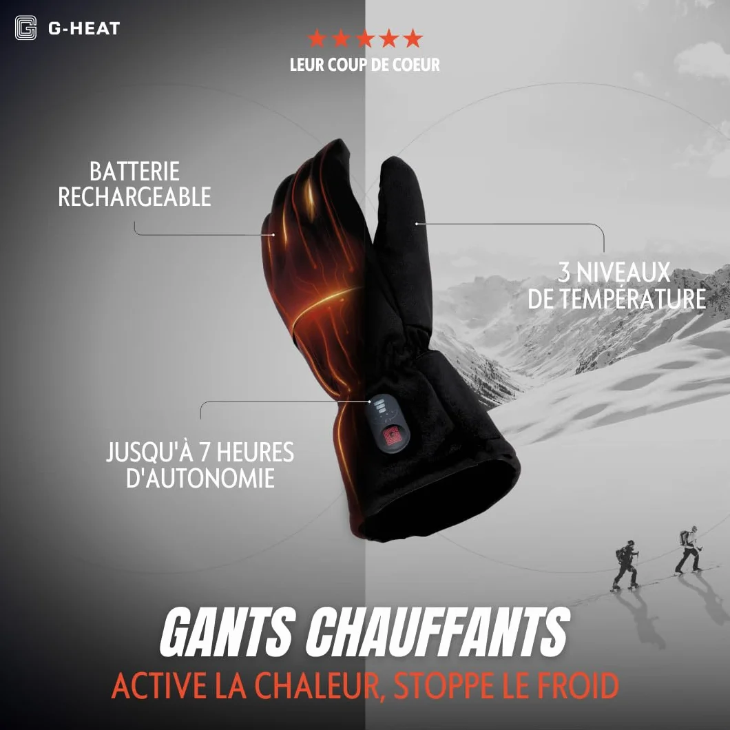 Evo-2-1 - Guantes de esquí térmicos