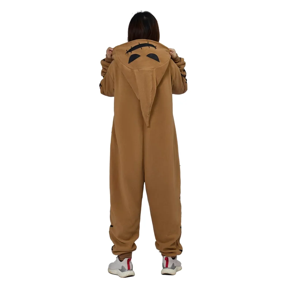 Disfraz unisex de Oogie Boogie para adultos, disfraz de villano de la pesadilla Jack Skellington