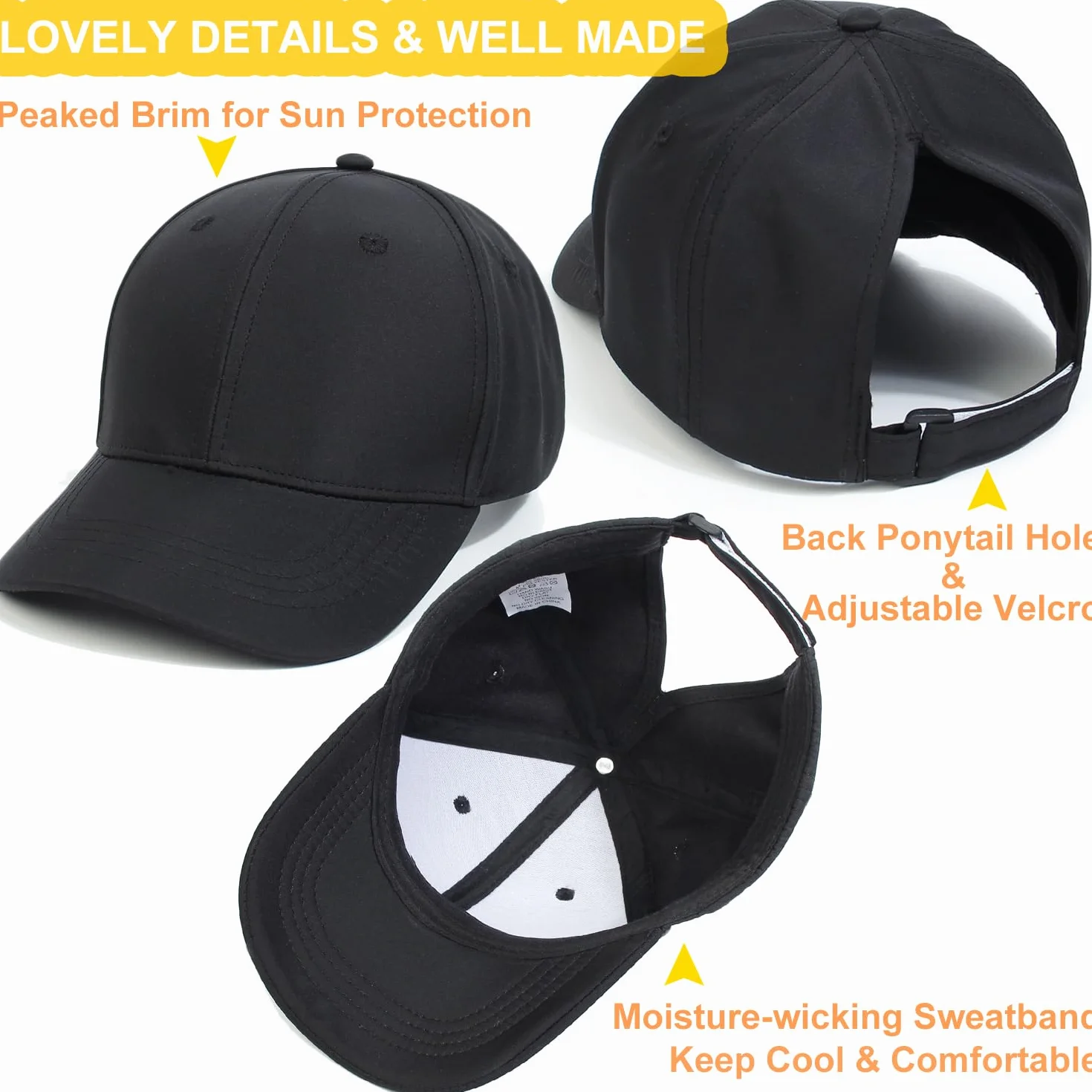 Gorra de béisbol para niños de 3 a 8 años, visera de golf, protección UV, gorra de verano, gorra de tenis, gorra de sol, visera UPF 50+