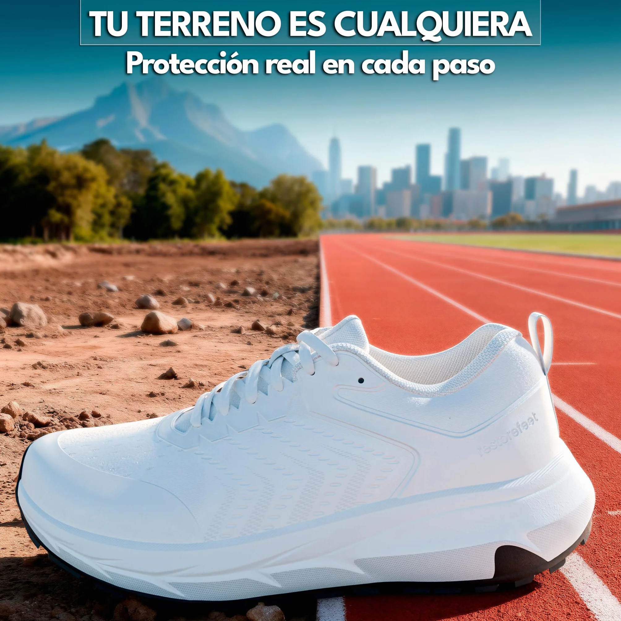 RestoreFeet Zapatillas Hombre y Mujer | Calzado Respetuoso Anatómico de Transición | Zapatillas Cómodas para Deporte y Uso Diario