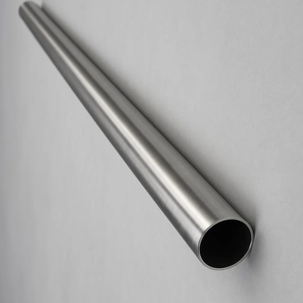 Tubo de acero inoxidable V2A 1.4301 63,5 mm x 1000 mm 6,35 cm escape