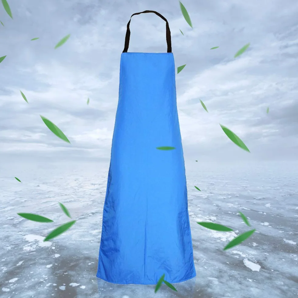 Cryo – Delantal protector de nitrógeno líquido, delantal de seguridad criogénica con material compuesto impermeable y transpirable, forro de algodón resistente a bajas temperaturas
