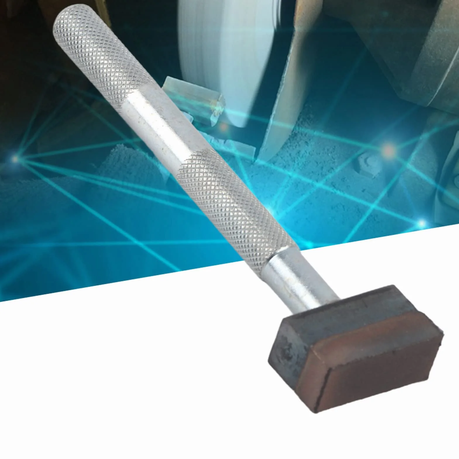 Rectificadora de Muelas Abrasivas, Herramienta Diamante para Afilado de Discos, Amoladora de Banco