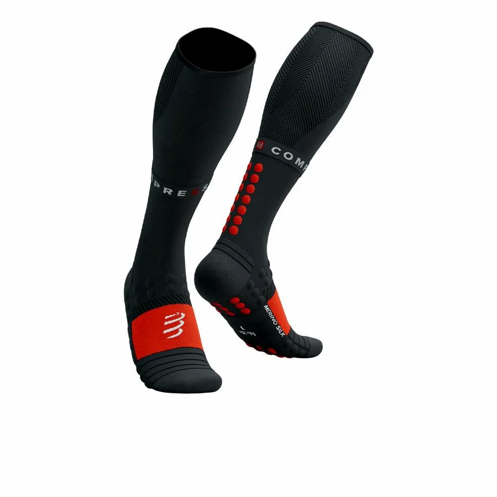 COMPRESSPORT Full Socks Winter Run Calcetines para practicar Running de Unisex adulto Unisex adulto