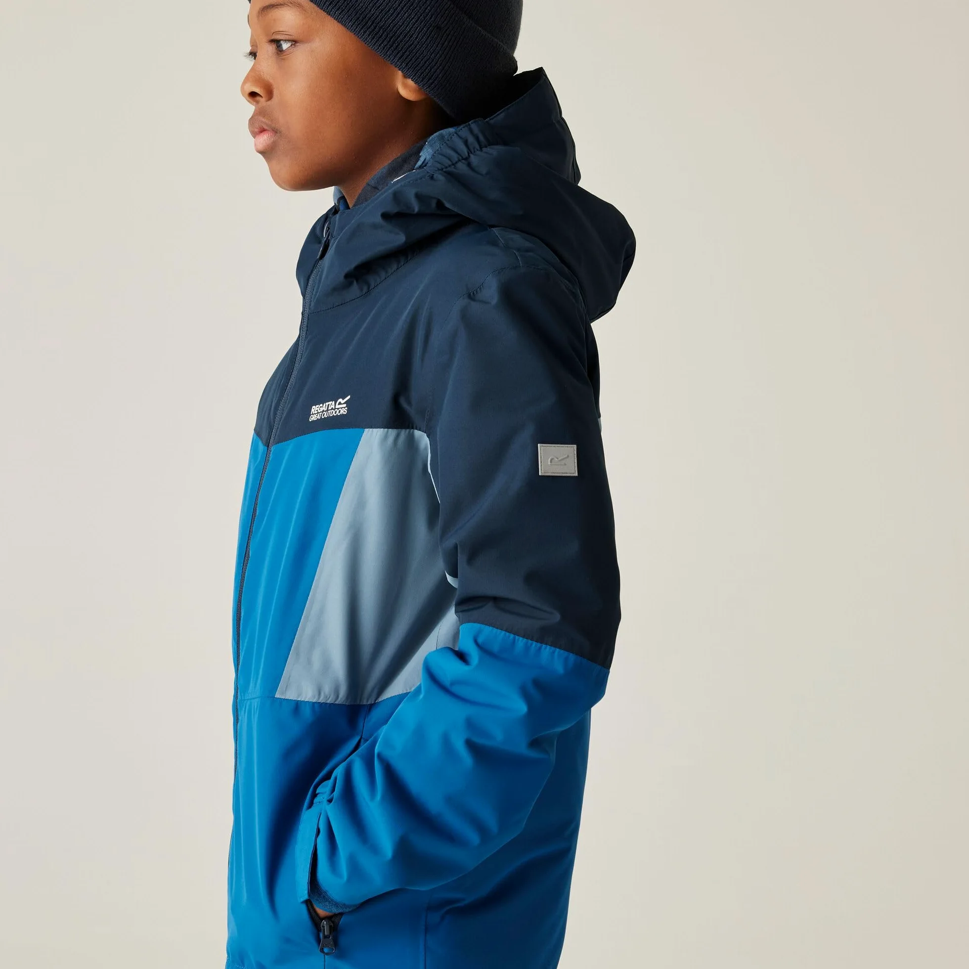 Regatta Beamz Impermeable Chaqueta Reflective Trims Aislado Transpirable Winter Abrigo Unisex niños