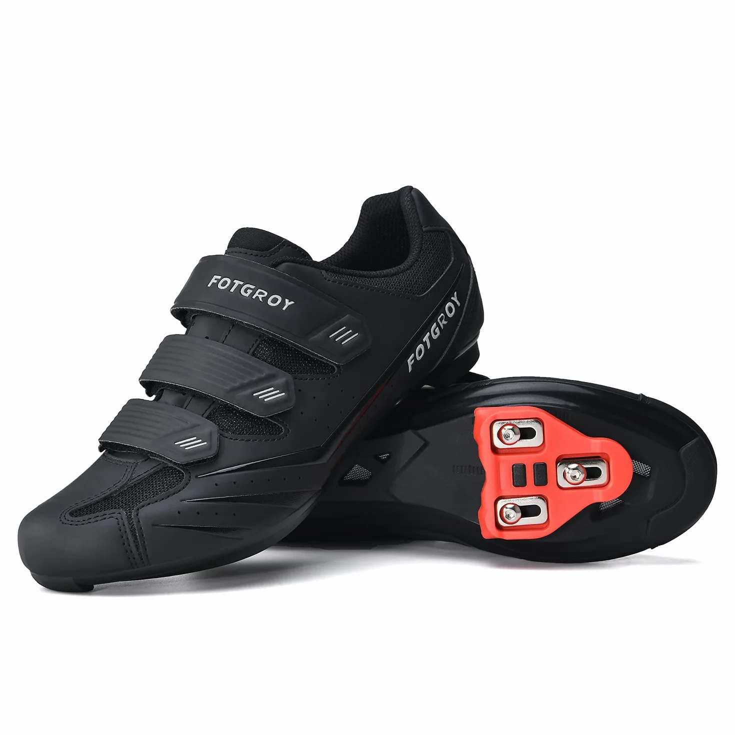 Hombre Zapatillas de Ciclismo para Mujer, Zapatillas Peloton Compatibles SPD ARC Look Delta con Tacos, Zapatillas Unisex Montar Bicicleta Interior, Zapatillas Bicicletas de Carretera Exterior