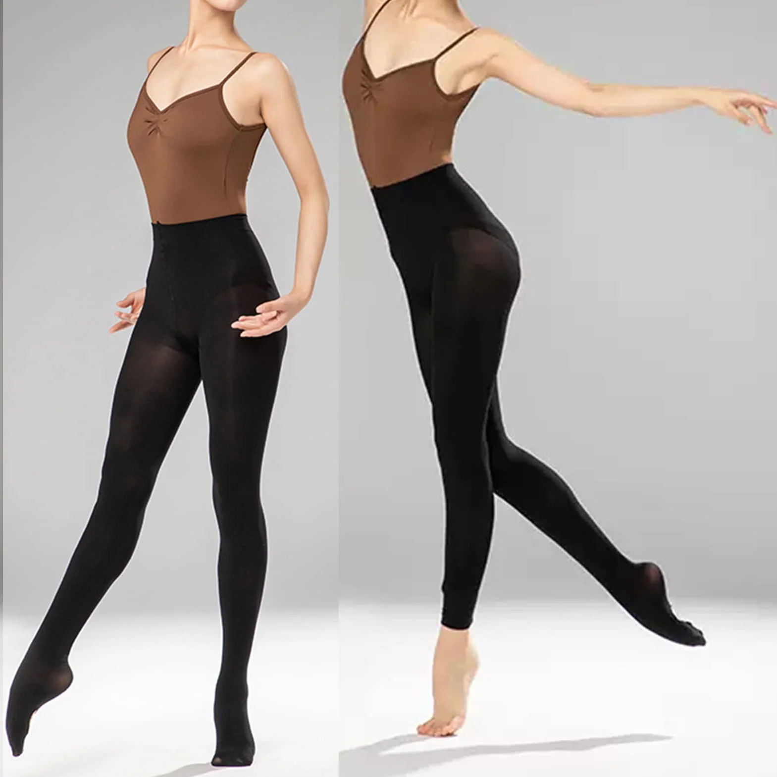 DANCEYOU Lw-2102-bk-s Medias 70 den Negro Convertible Small