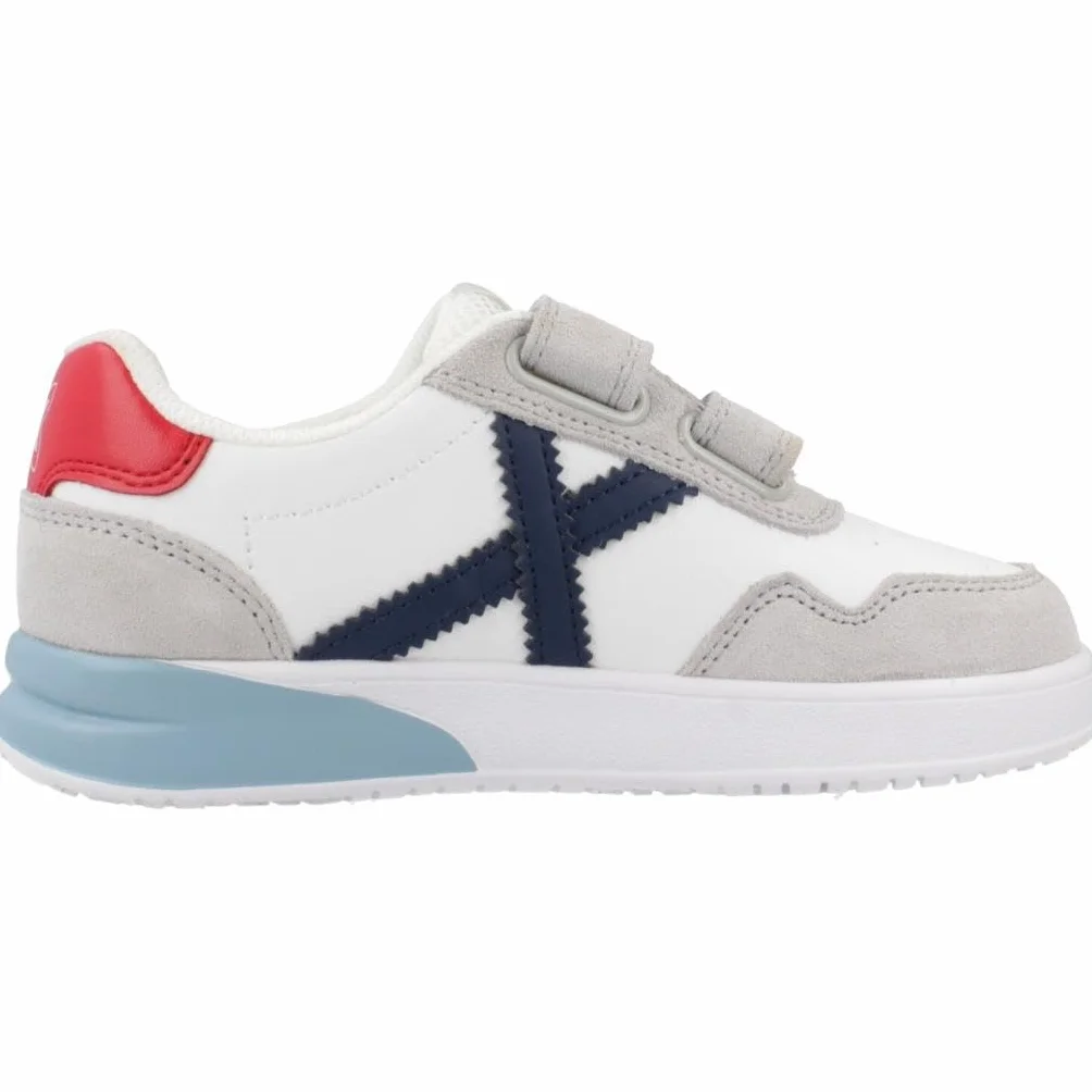 Munich - Zapatilla Mini Balloo VCO 05 Blanco Niño Sintético