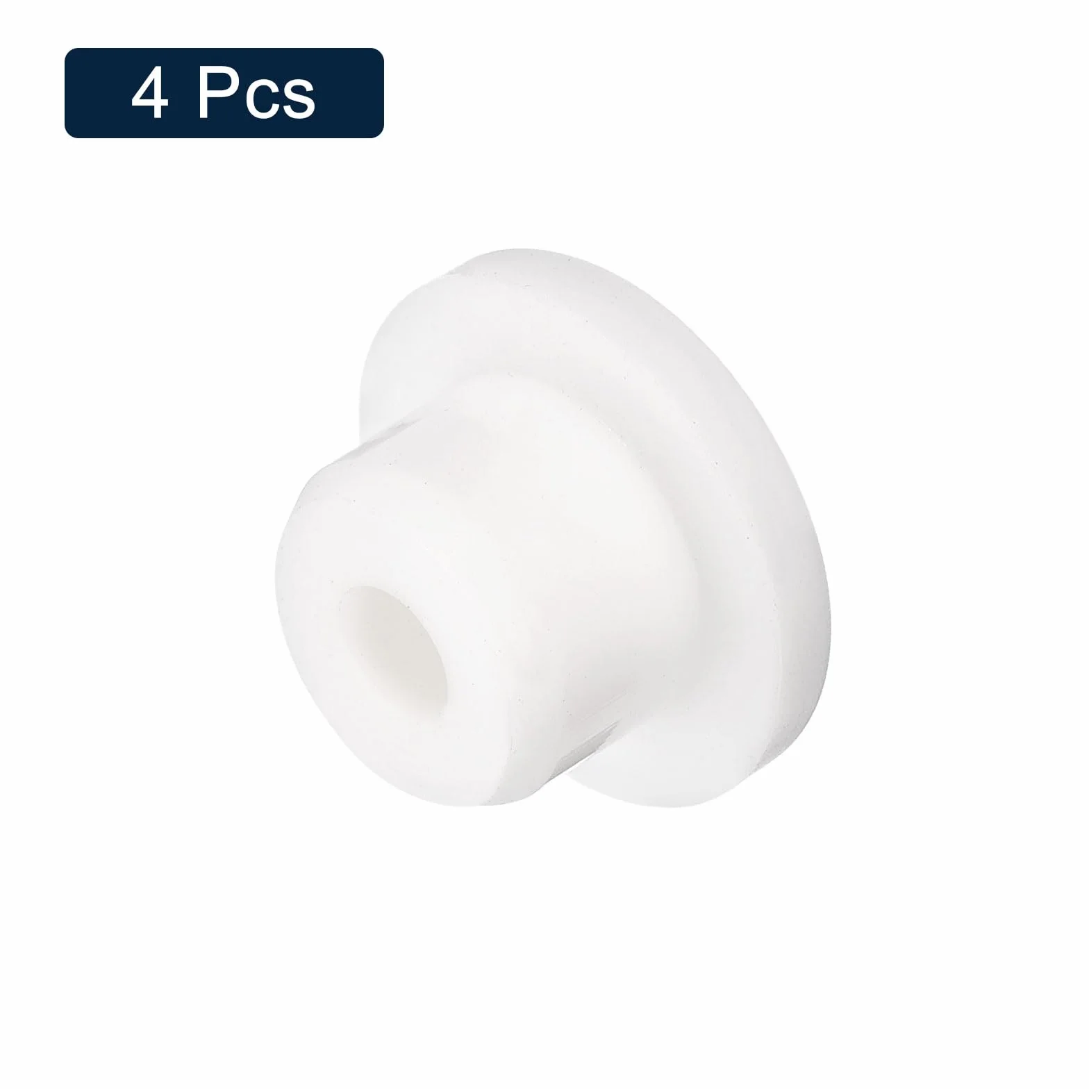 QUARKZMAN Tapones Blancos para Orificios T15, Tapón de Goma Impermeable 15mm/0.59"
