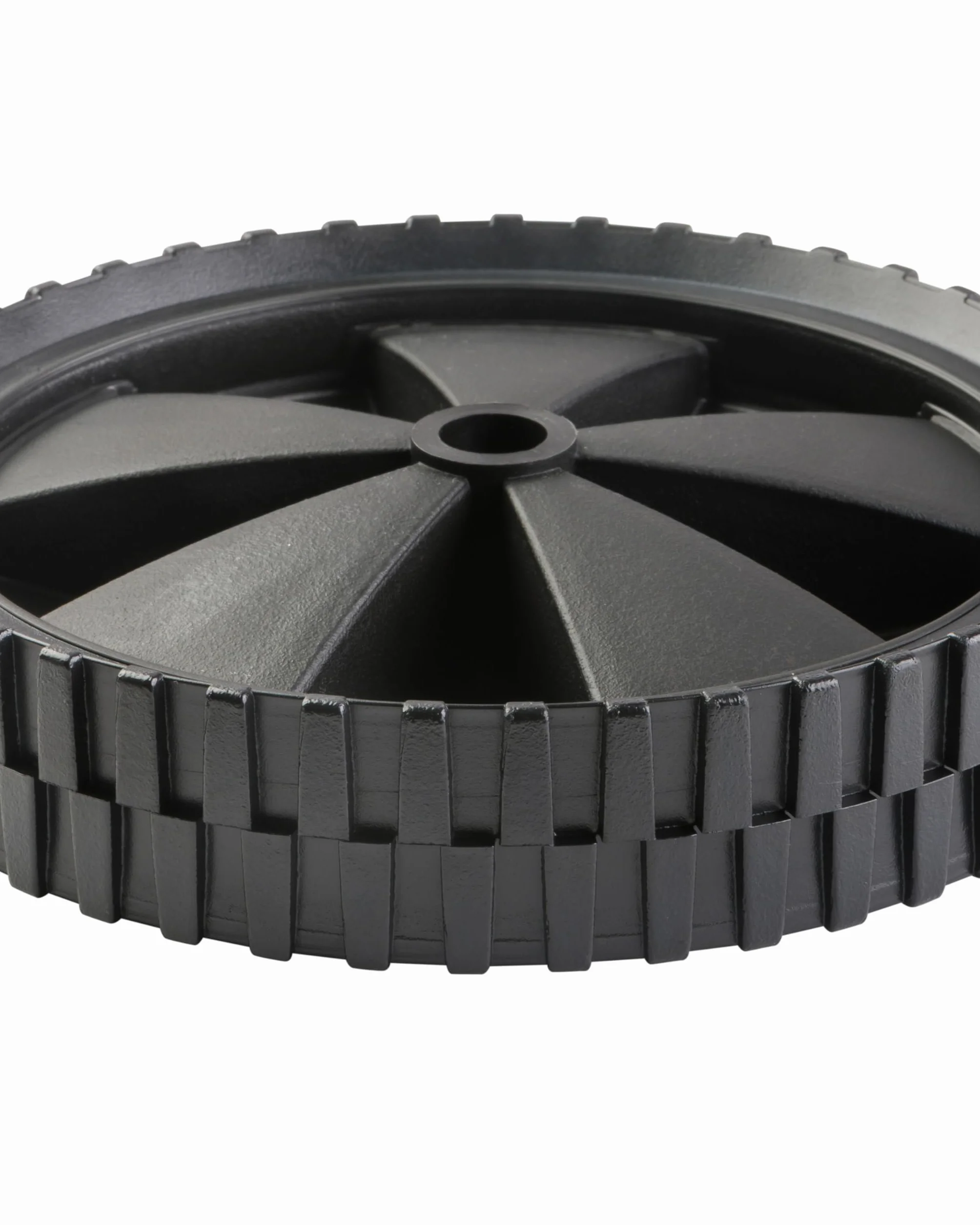Dörner + Helmer Rueda de PVC 150 mm x 30 mm, capacidad de carga 25 kg, buje 32 mm, rodamientos deslizantes