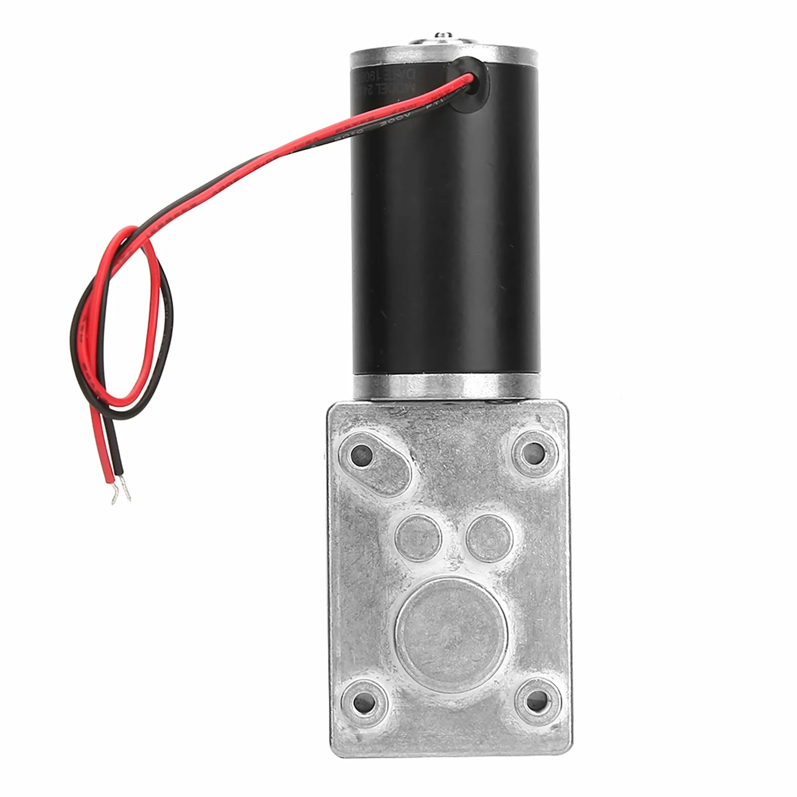 Yosoo Health Gear Motor de Engranajes CC 12V, Alta Velocidad de Torsión, Caja de Cambios Eléctrica Reversible Eje 8mm