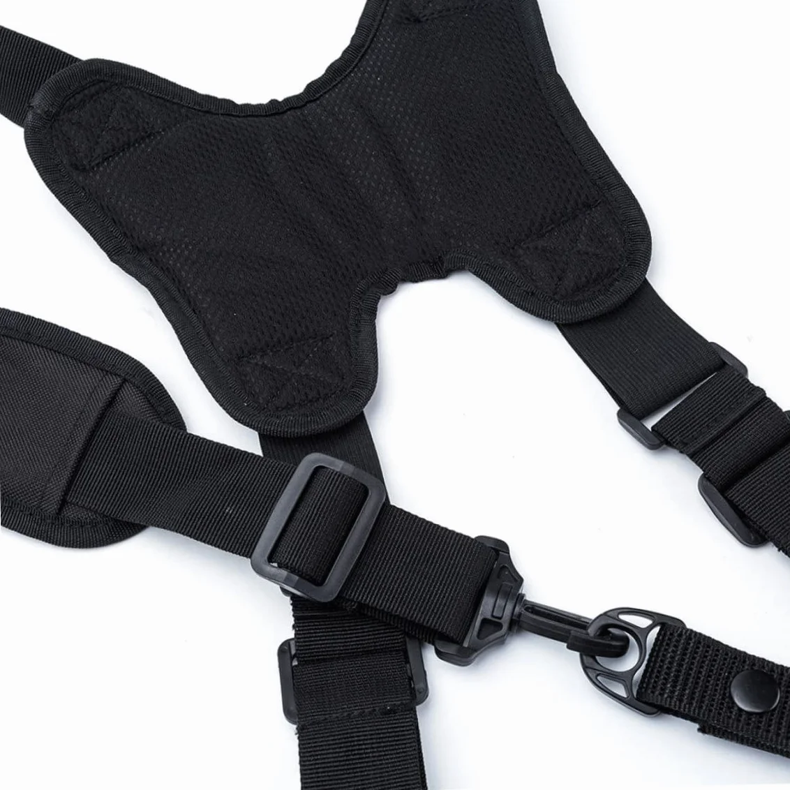 Broteros tirantes de herramientas forma H ajustables acolchados con clips para electricista carpintero