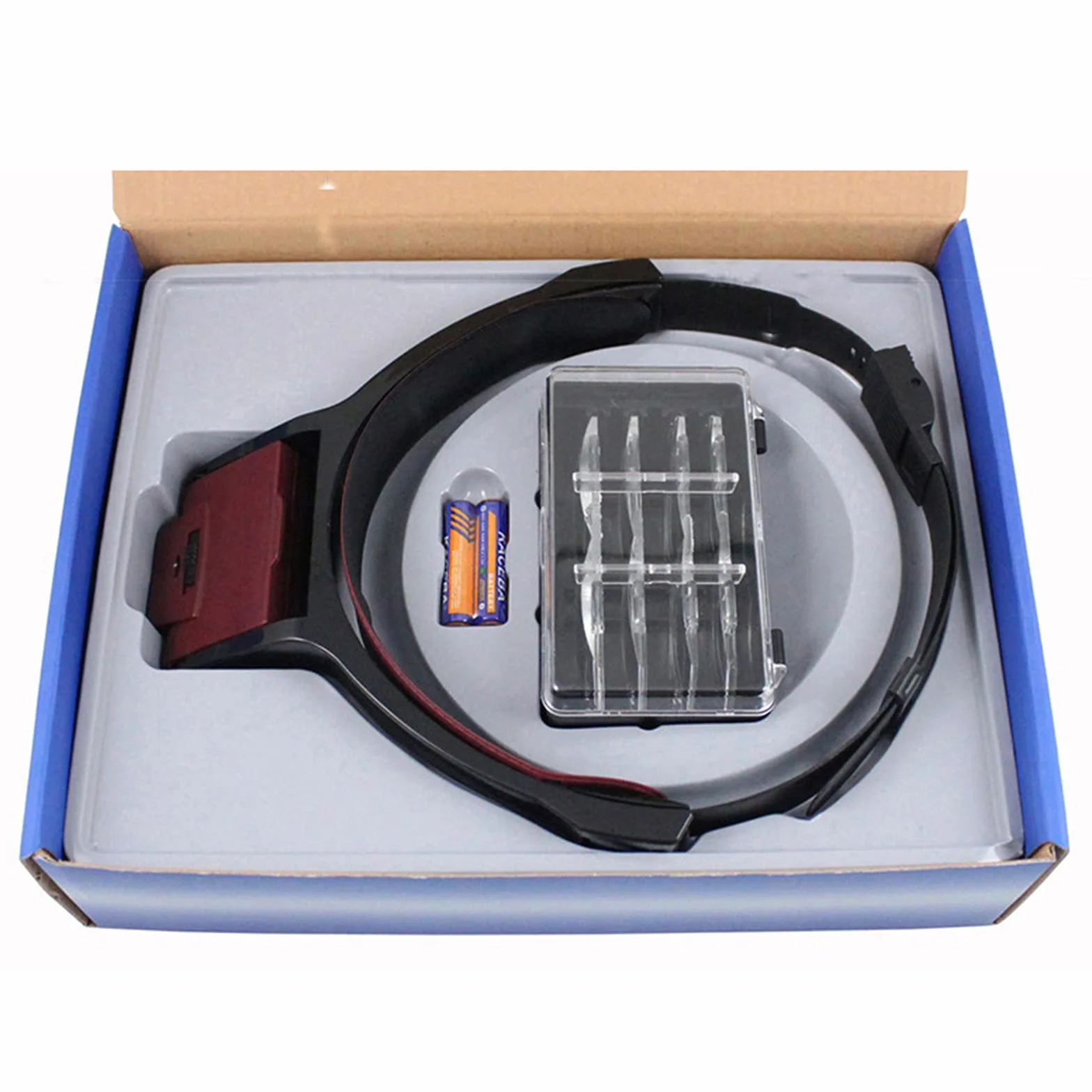 Lupa Binocular Dental Quirúrgica con Faros LED Luz Médica