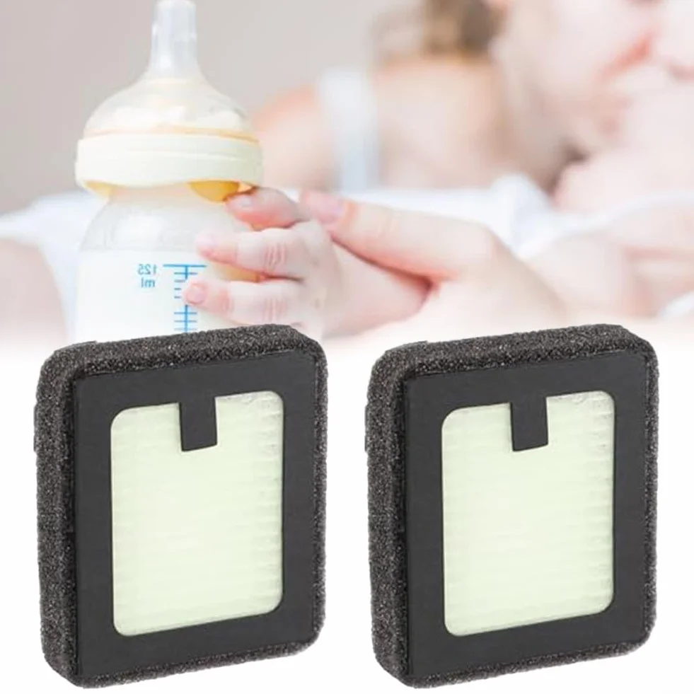 Paquete de 2 filtros HEPA de repuesto para secadora de botellas Brezza Baby