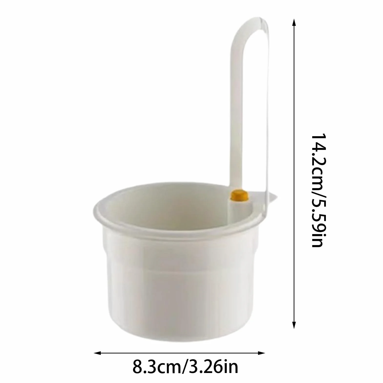Colador de cesta para fregadero, filtro de drenaje de alimentos colgante multiuso