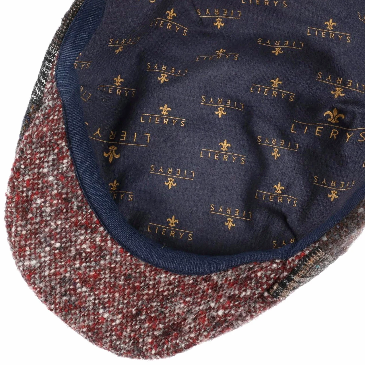 Lierys Delico Gorra Newsboy Patchwork Hecho en UE Unisex Otono Invierno