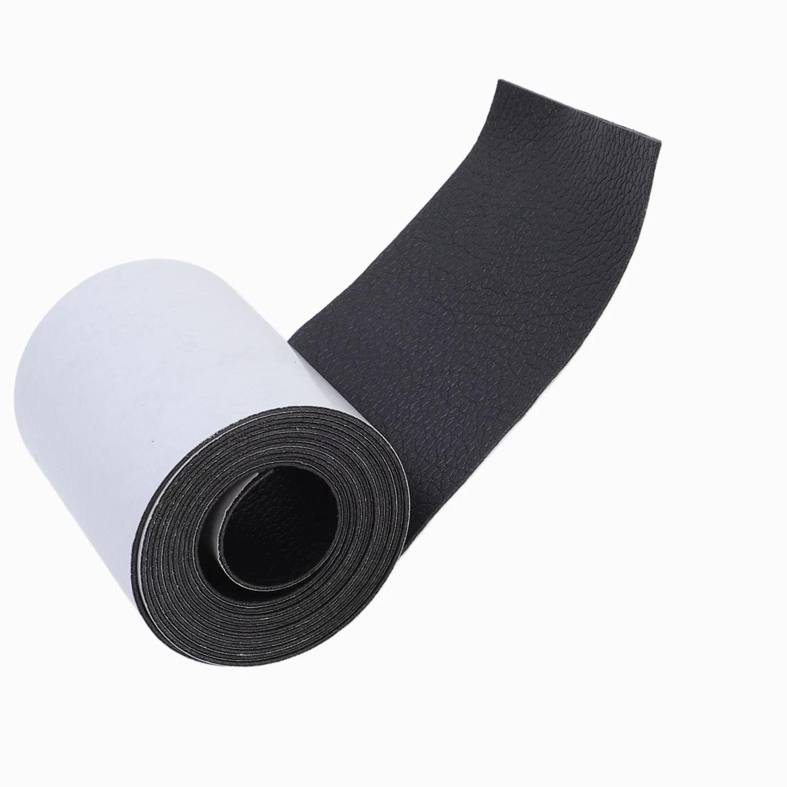Fafeicy Cinta de Vigas de Madera de Imitación Auto Adhesivo PVC 5 Pies con 100 Uñas para Persianas 2.36 Pulgadas