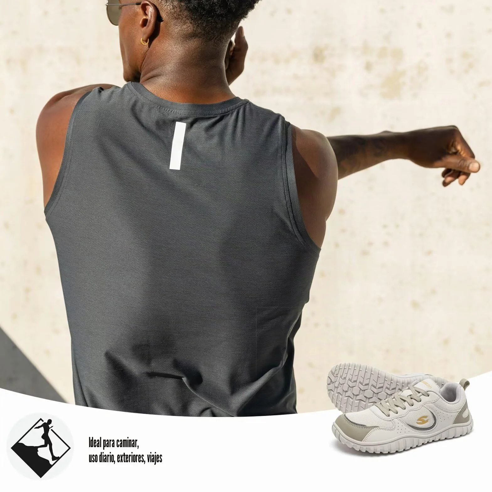 HOBIBEAR Zapatos Barefoot para Mujeres y Hombres | Caja de Dedos Ancha | Zapatillas Cómodas para Correr en Senderos