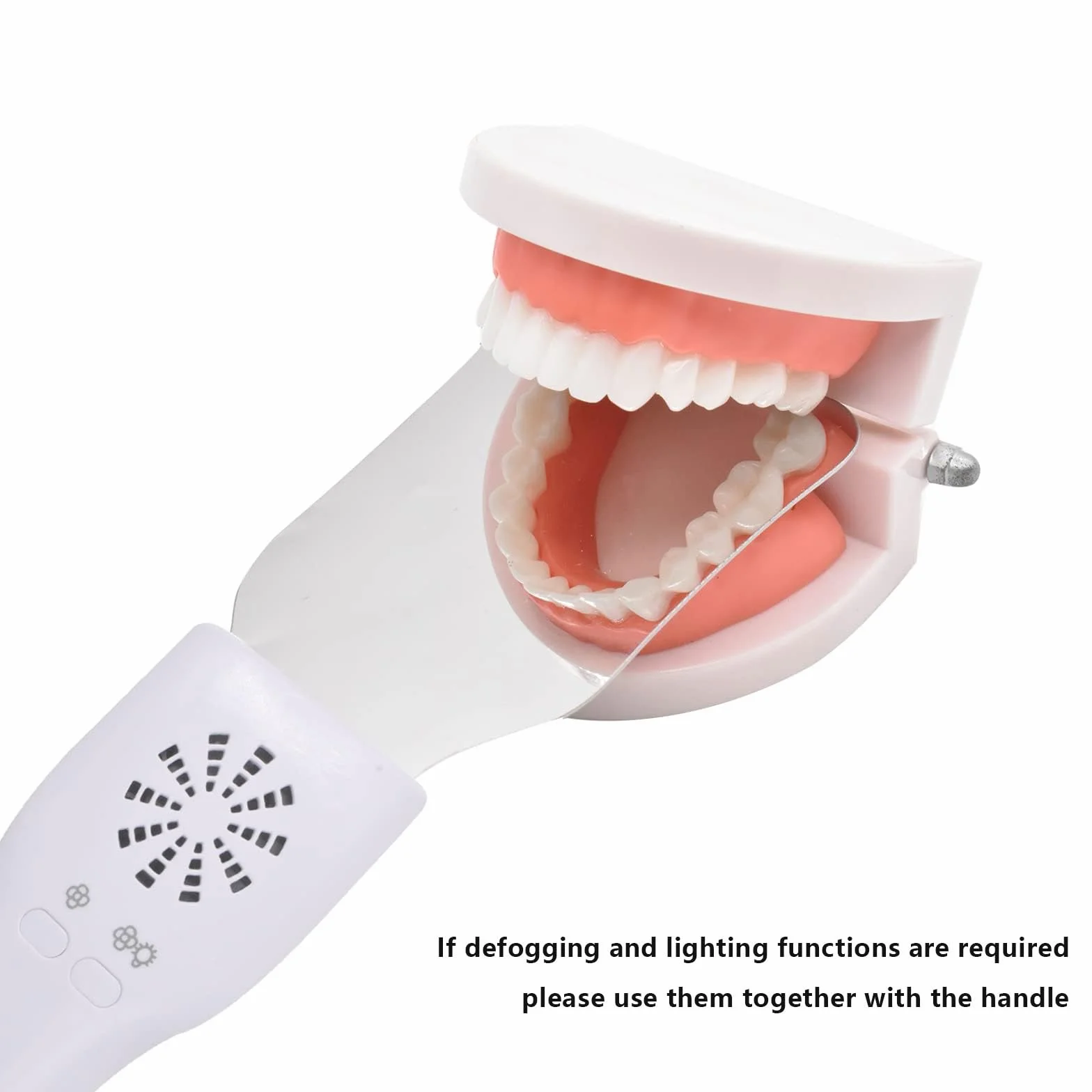 Espejos dentales antivaho intraoral de acero inoxidable para fotografía de ortodoncia