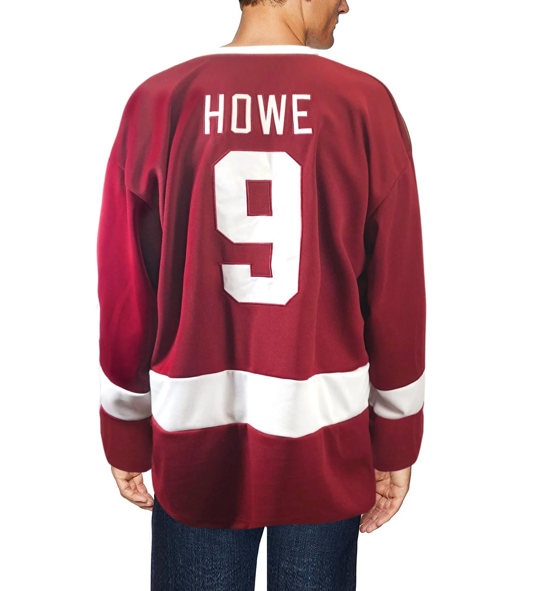 thecostumebase Howe Hockey sobre hielo Jersey Ferris Bueller Day Off Disfraz Réplica de camiseta