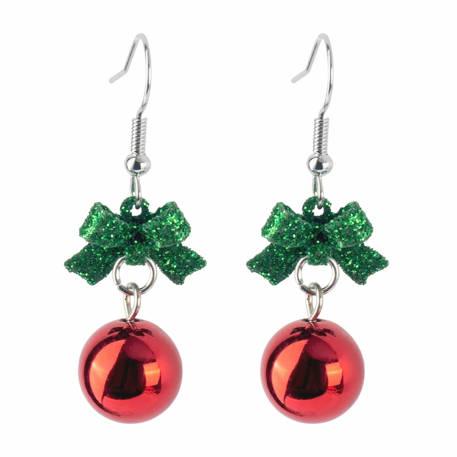 GWAWG Pendientes Navideños, Pendientes Colgantes, Pendientes Navidad Mujer, Joyas de Regalo para Ella