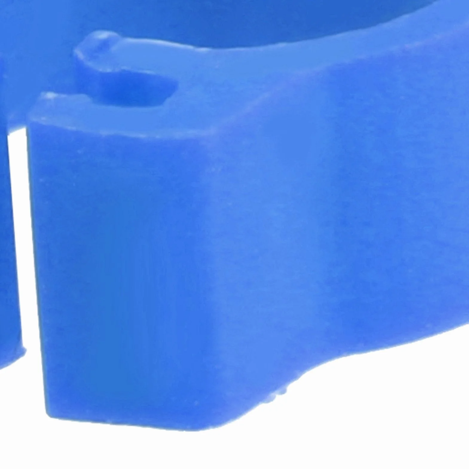 Plástico Anillos de Bandas de Paloma 8mm 100PCS Numerados 001-100 Azul