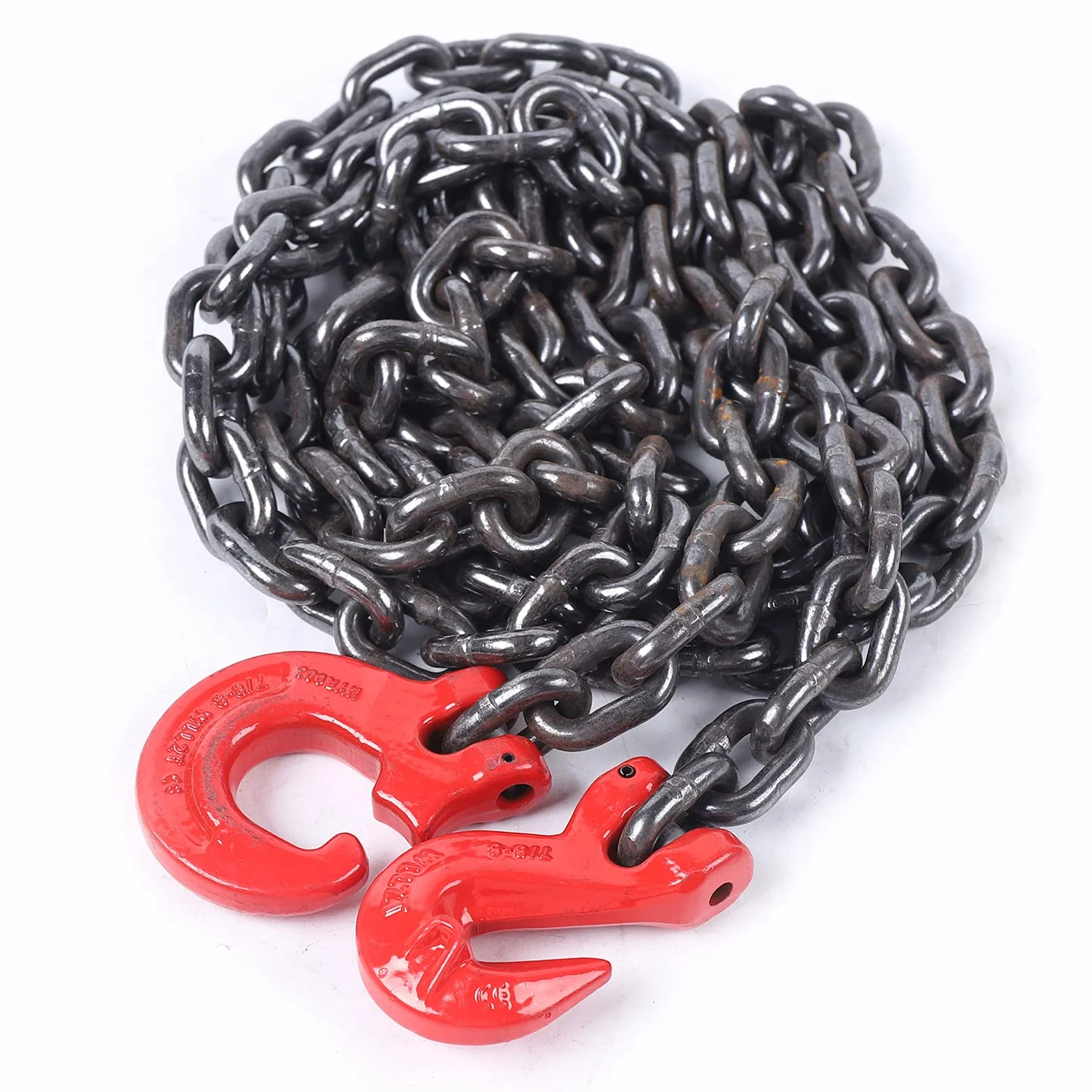 Cadena colgante de acero aleado 8 mm 3 m 1 hilo grúa elevación 2T