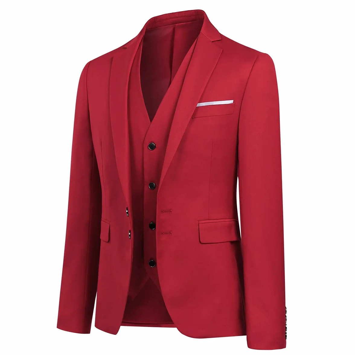 YOUTHUP Blazers de Hombre Slim Fit Elegante Chaqueta de Traje Formal Americana para Hombre