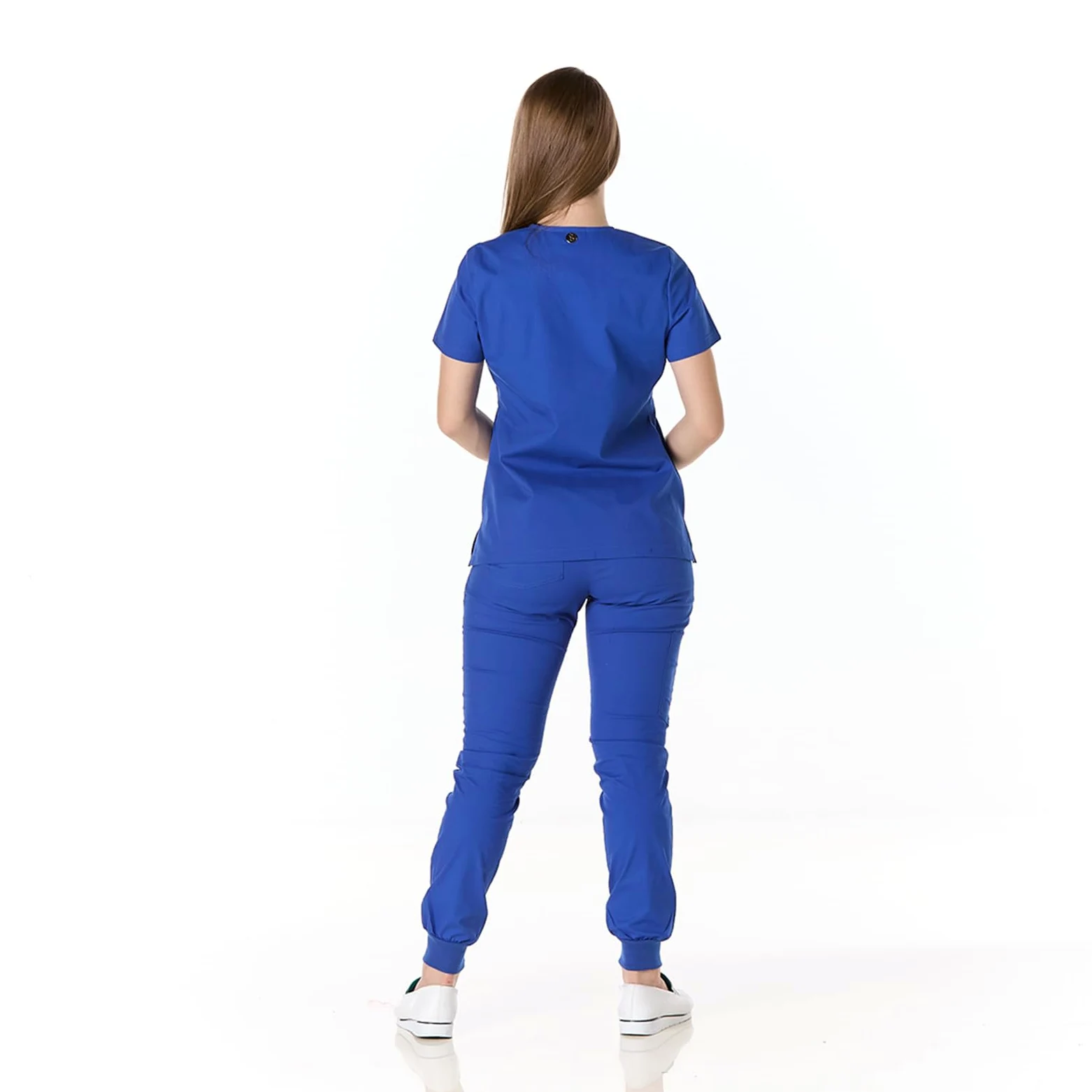 GALLANTDALE Uniforme Sanitario Pijama Haring Mujer Technology Cotton Casaca y Pantalón Médico Cómodo, Transpirable y Profesional