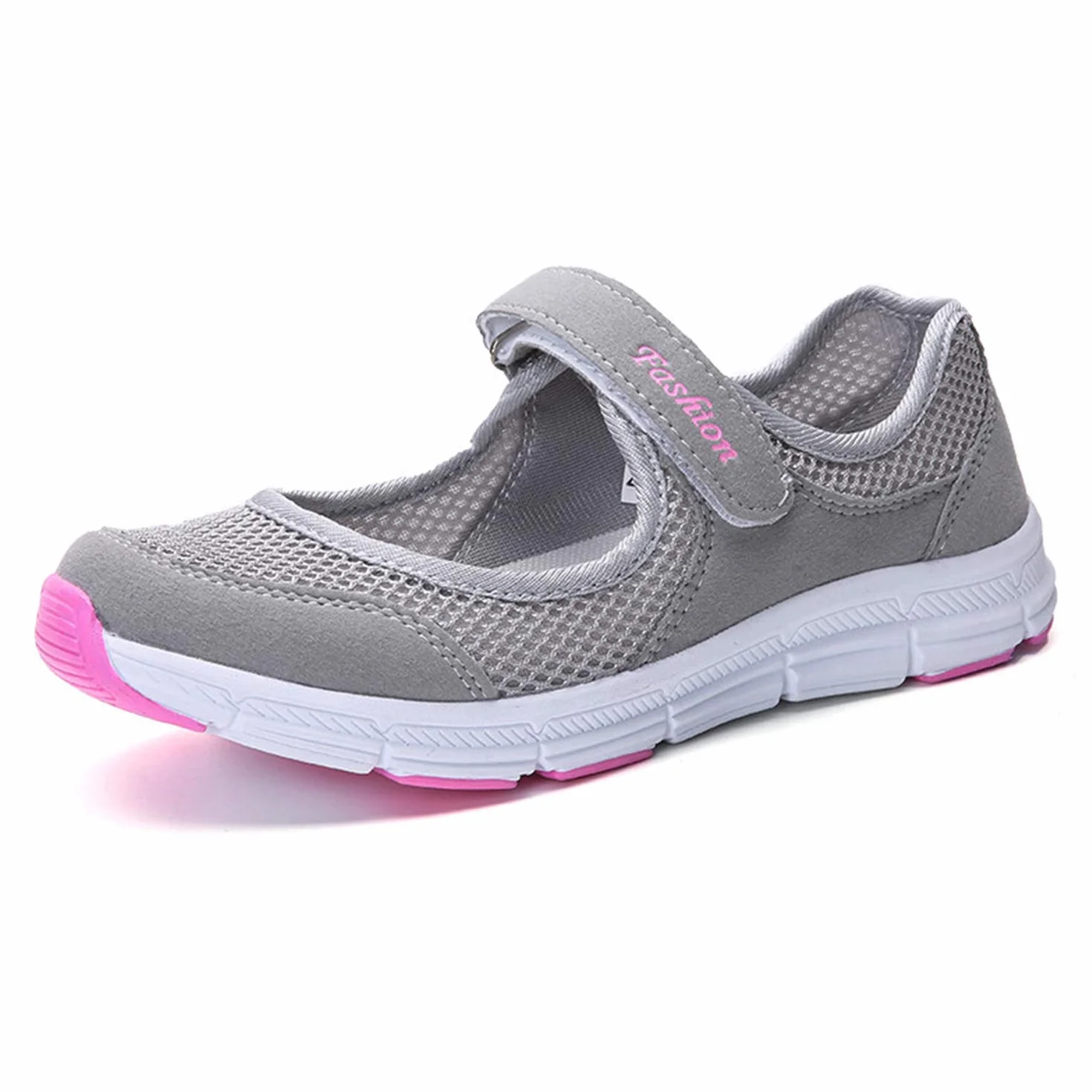Zapatos de Enfermera de Trabajo cómodos para Mujeres Antideslizantes Transpirables amortiguadores para Caminar Fitness ortopédico Zapatos de Baile Ligeros Zapatos para Caminar nórdicos