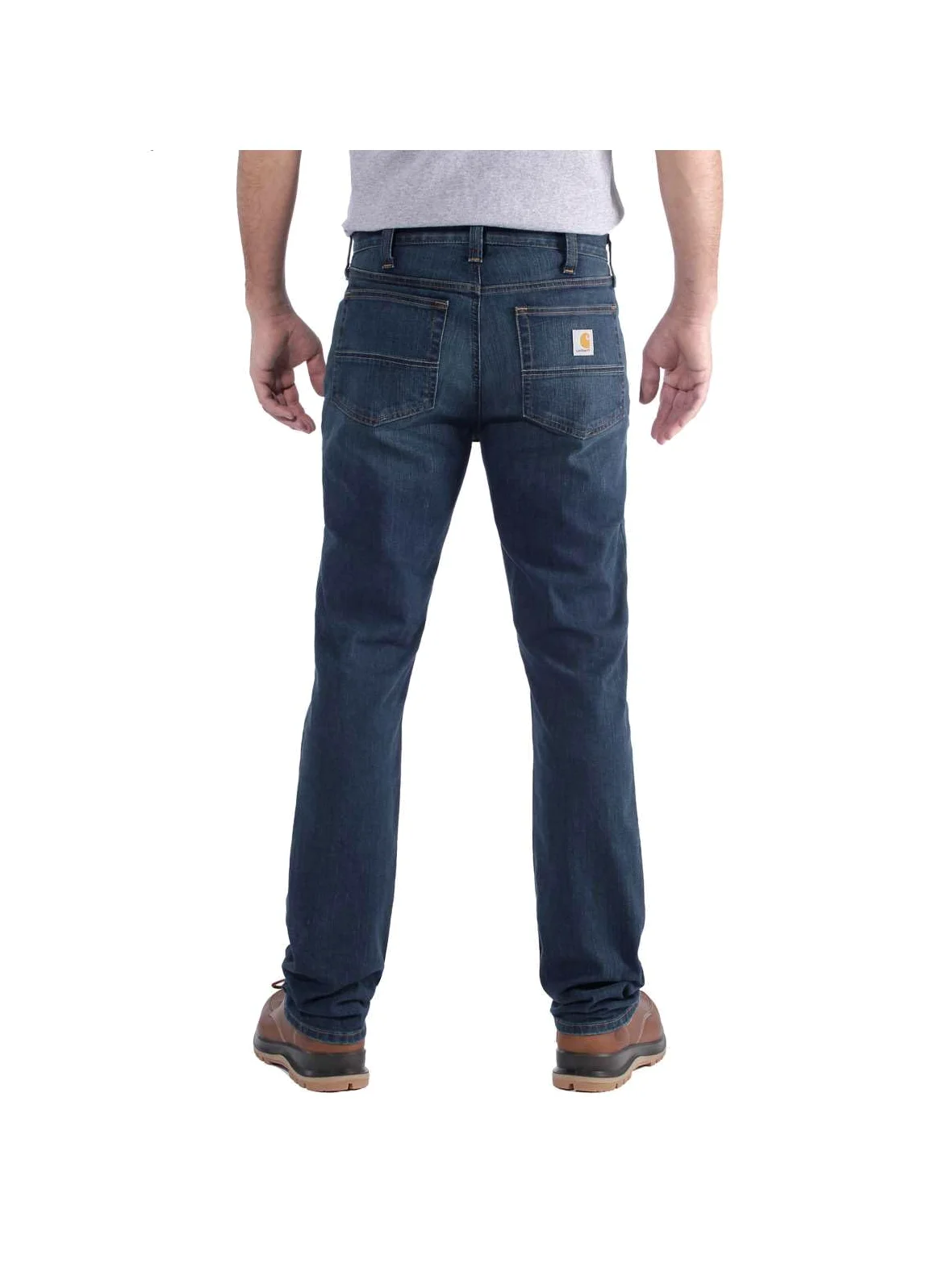 Carhartt, Hombre, Vaquero De Corte Recto Y Pernera Cónica, 5 Bolsillos, con Tecnología Rugged Flex