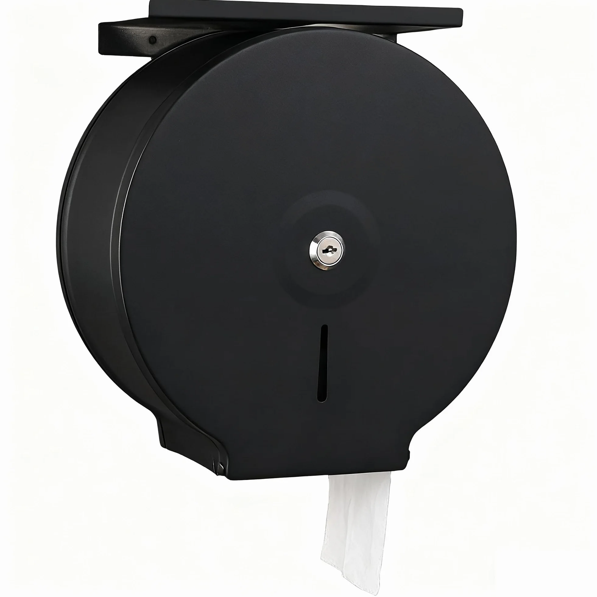 NICEME Toallero Acero Inoxidable Negro 255mm Mandril 40mm