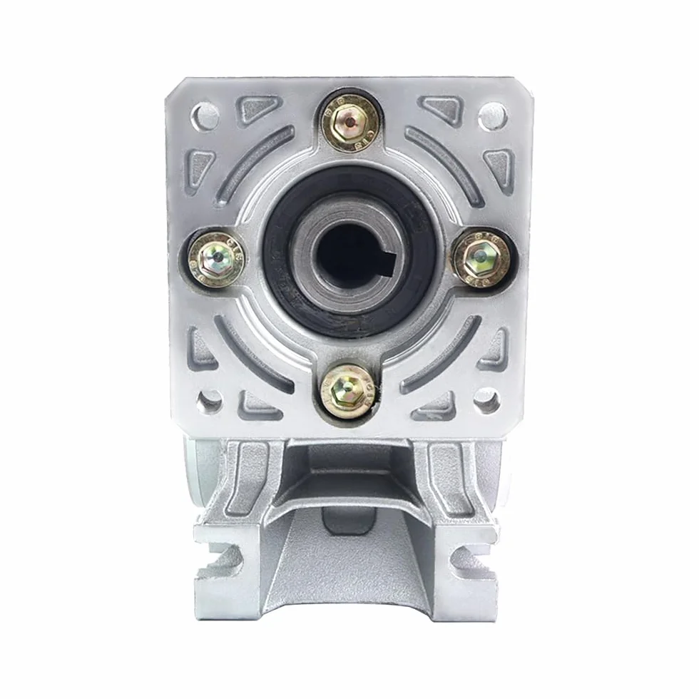 Reductor de velocidad de engranaje helicoidal NMRV30 50:1 STEPPERONLINE 11 mm eje entrada