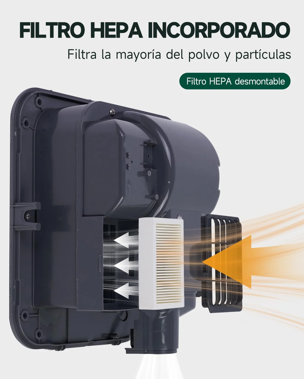 anydry IronStorm 2815 Secamanos Comercial con Filtro HEPA Sensor sin Contacto 1600W Acero Inoxidable Cepillado