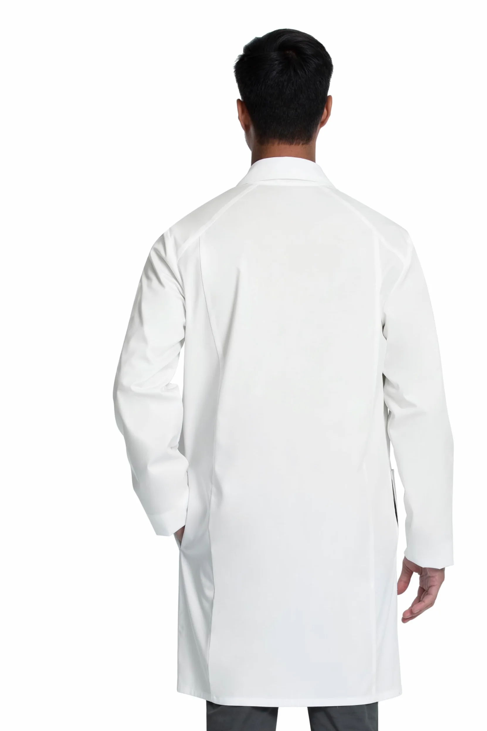 CHEROKEE Unisex Scrubs Lab Coat 38'' CK460, XXS, White