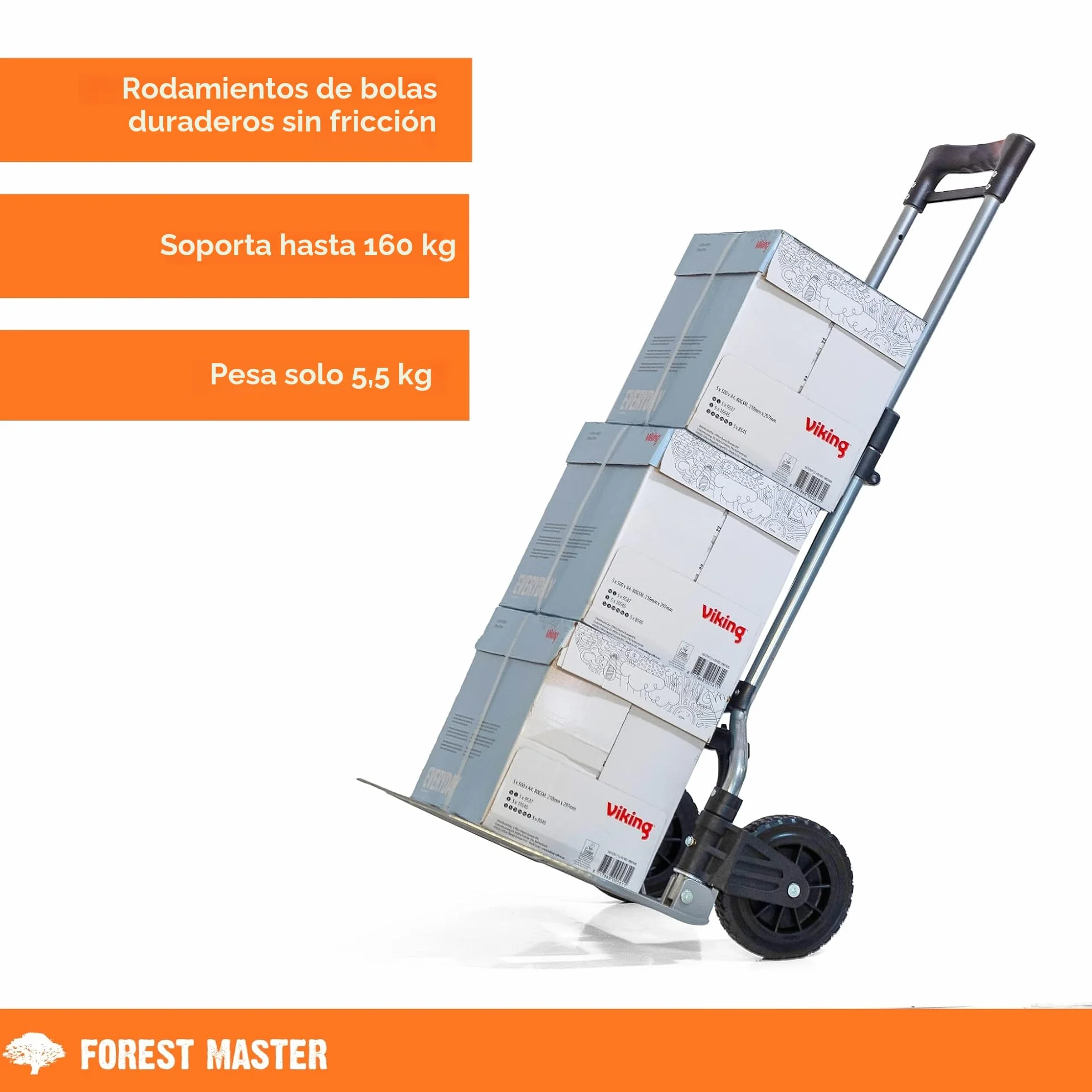 Zero Compact Plegable Heavy Duty Hand Truck 160 kg