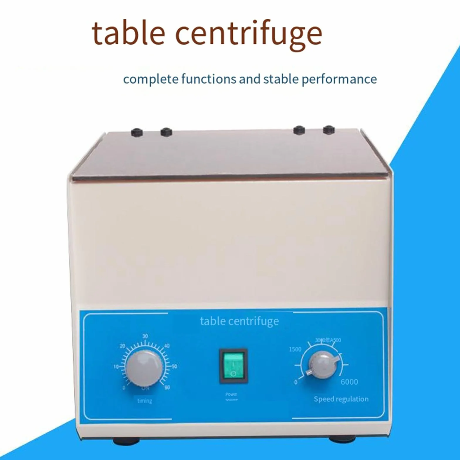 Centrífuga de laboratorio eléctrica 50ml 100ml 4000rpm 2800xg PRP PRF baja velocidad