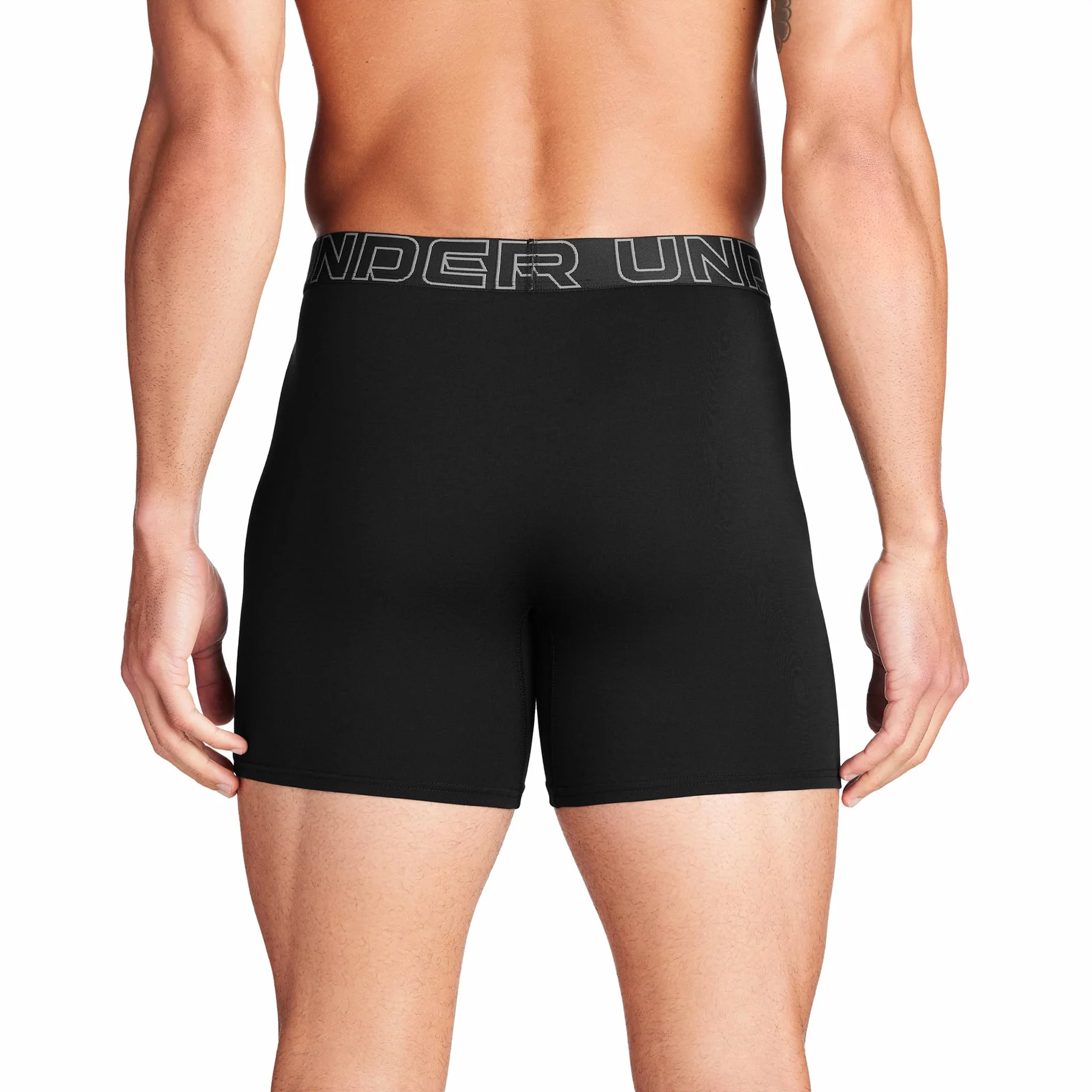 Under Armour Men's Performance Cotton 6" Boxer Briefs 3 Pack