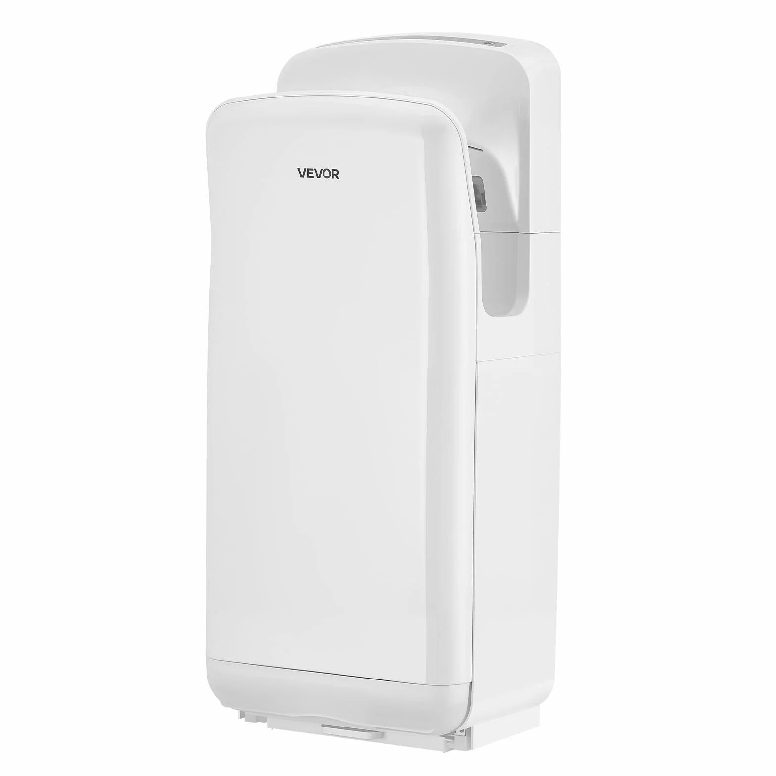 VEVOR Secador de Manos Eléctrico 1950W 19000 RPM Filtro HEPA Flujo de Aire Doble Cara 100 m/s Sensor Infrarrojo Blanco