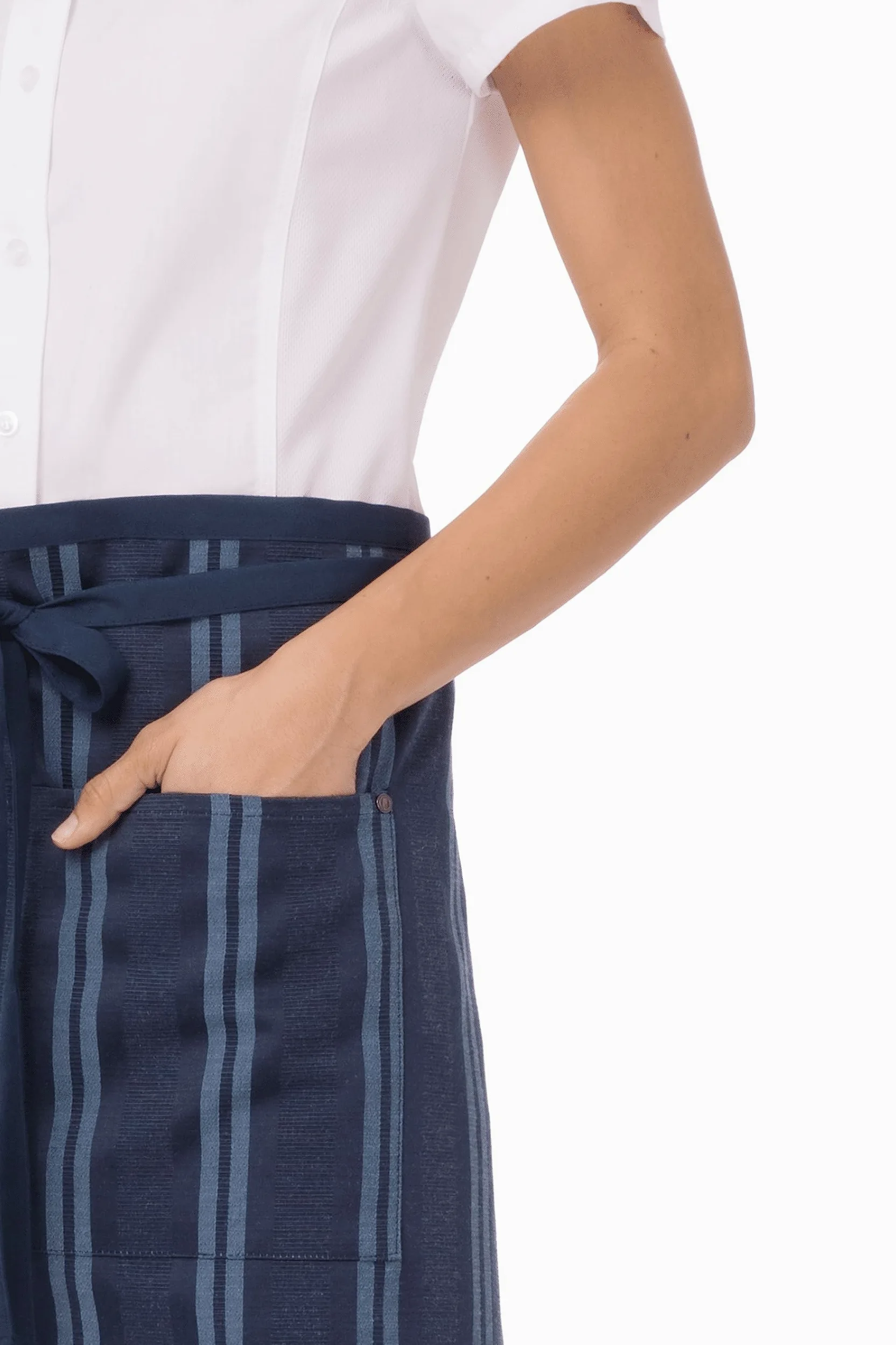 Chef Works Unisex Presidio Half Bistro Apron