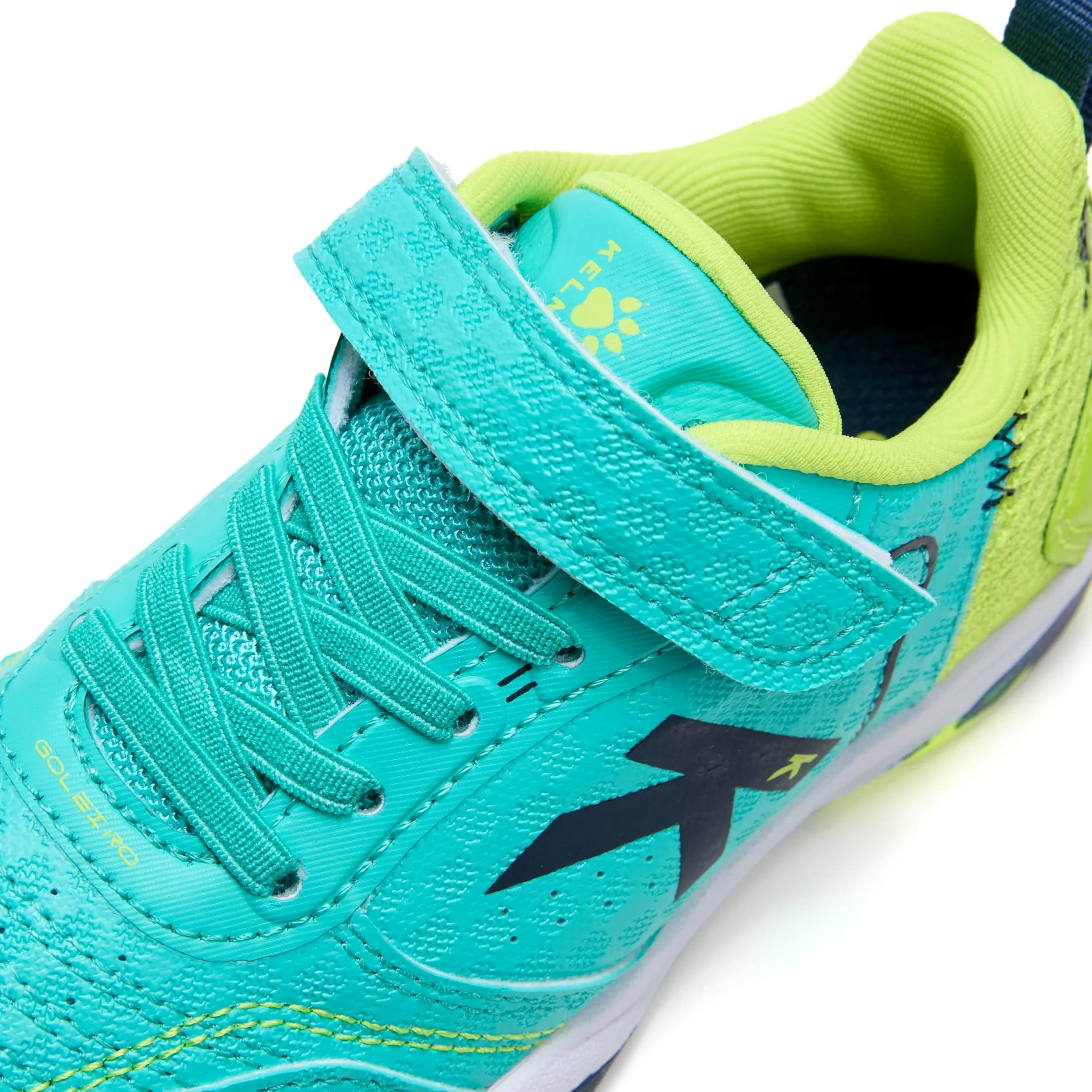 KELME Zapatilla De Niño Goleiro Elastic Indoor Turquesa
