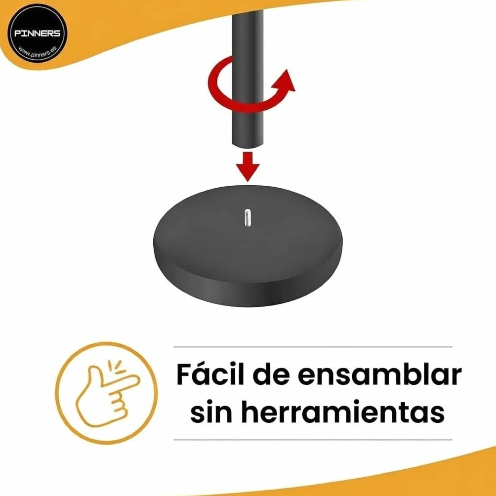 Poste Separador Cinta Extensible 3 m (2 szt.) - Cinta Delimitadora, Cinta Prohibido el Paso, Barrera Extensible