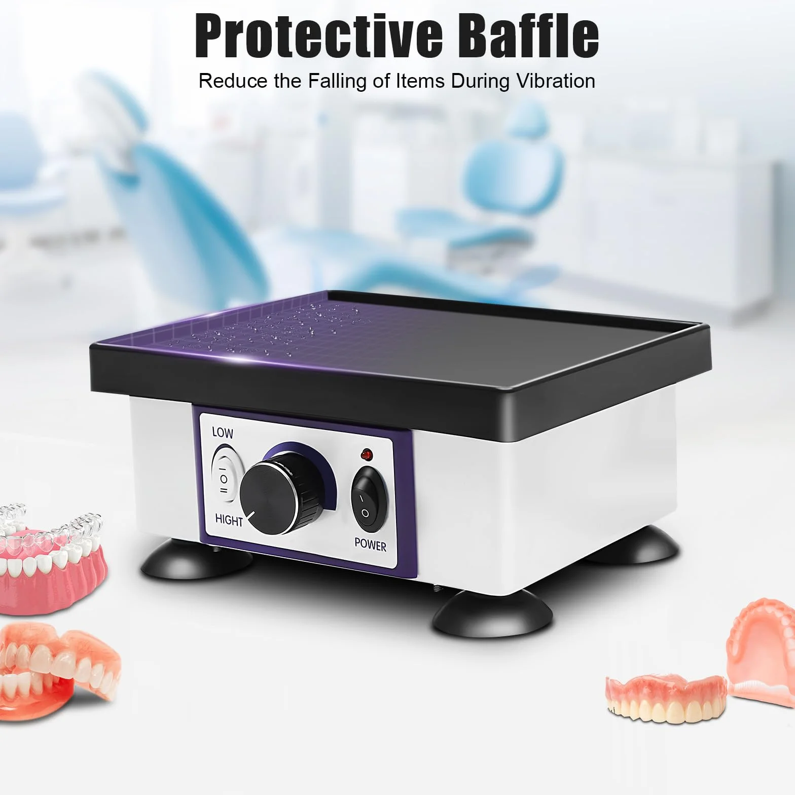 Oscilador dental 220V 120W Vibrador de yeso Kit laboratorio dental