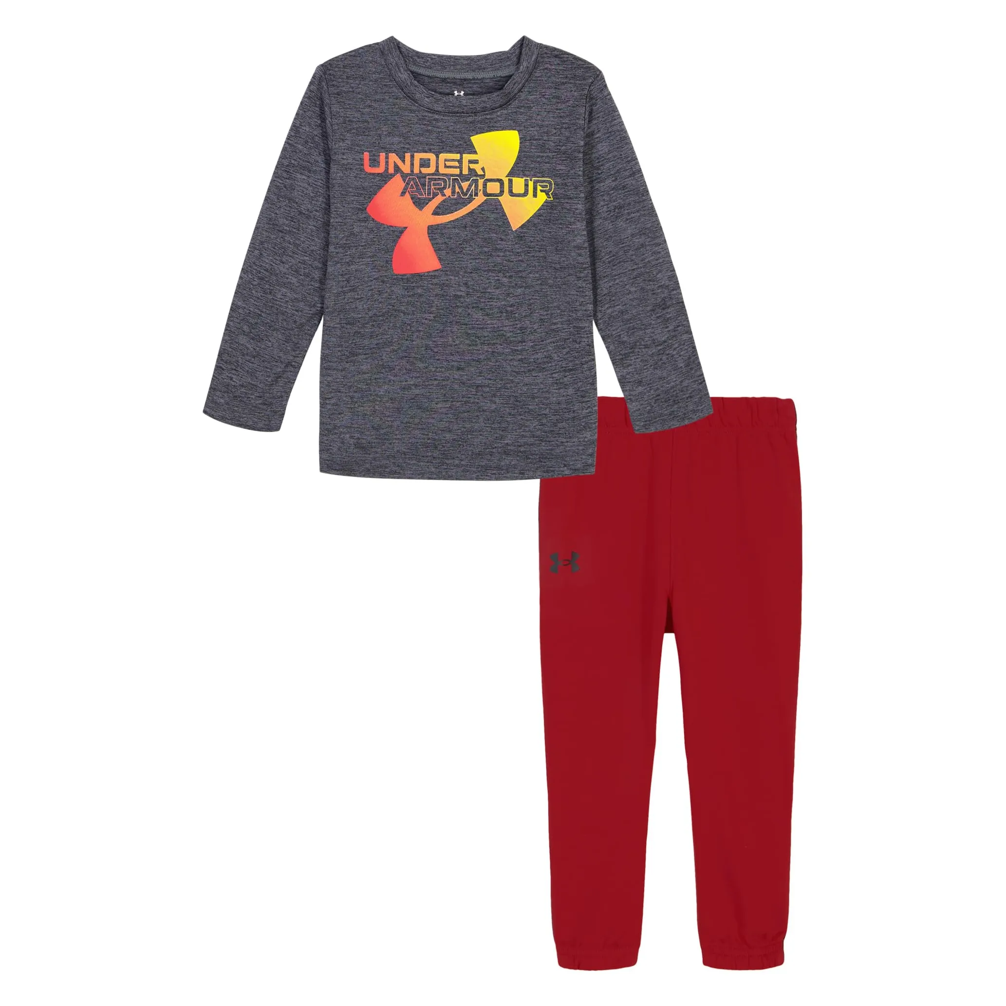 Under Armour Conjunto de camiseta de manga corta y jogger para niños