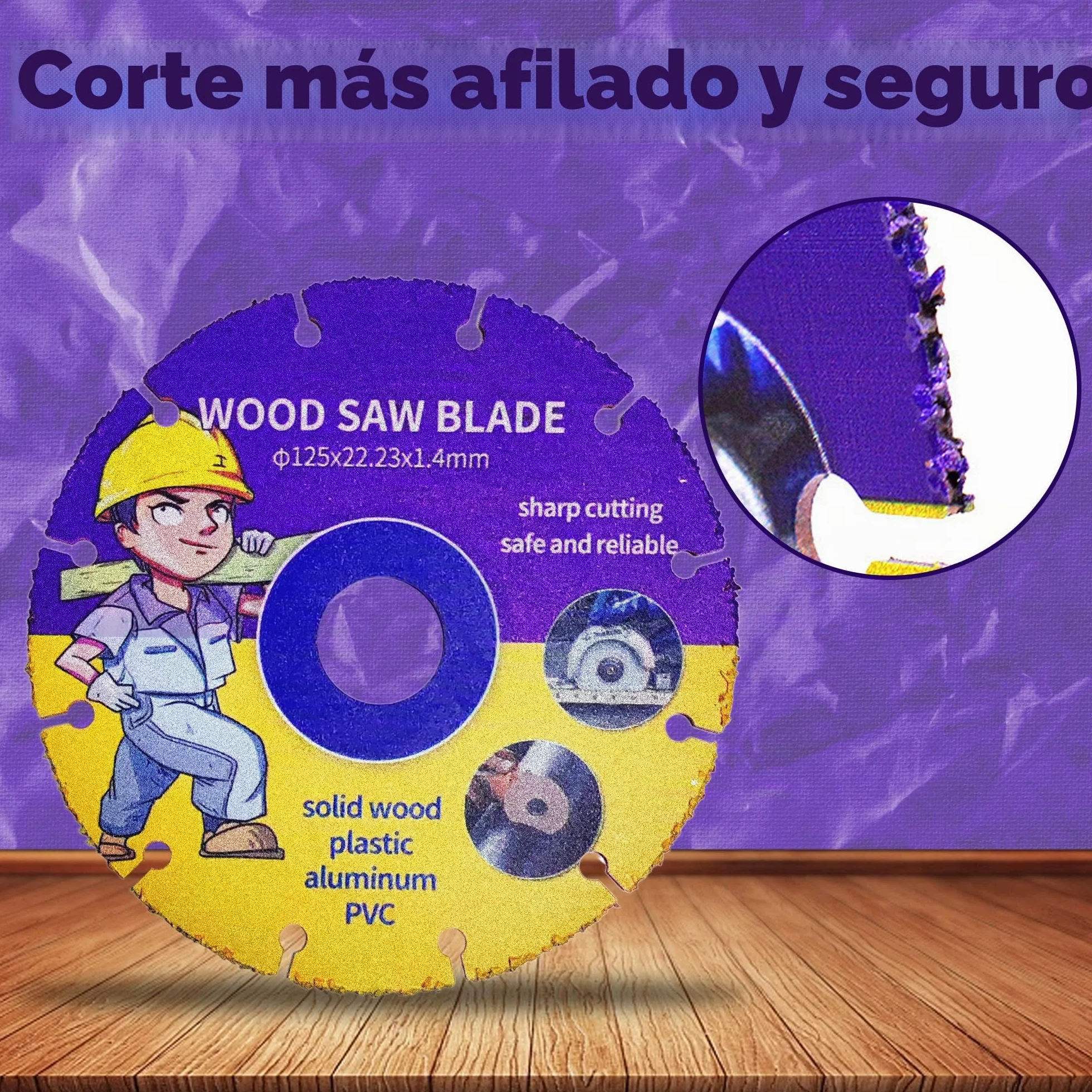 Disco de corte para madera 125 mm carburo multi rueda hoja de sierra circular flexible para amoladora angular
