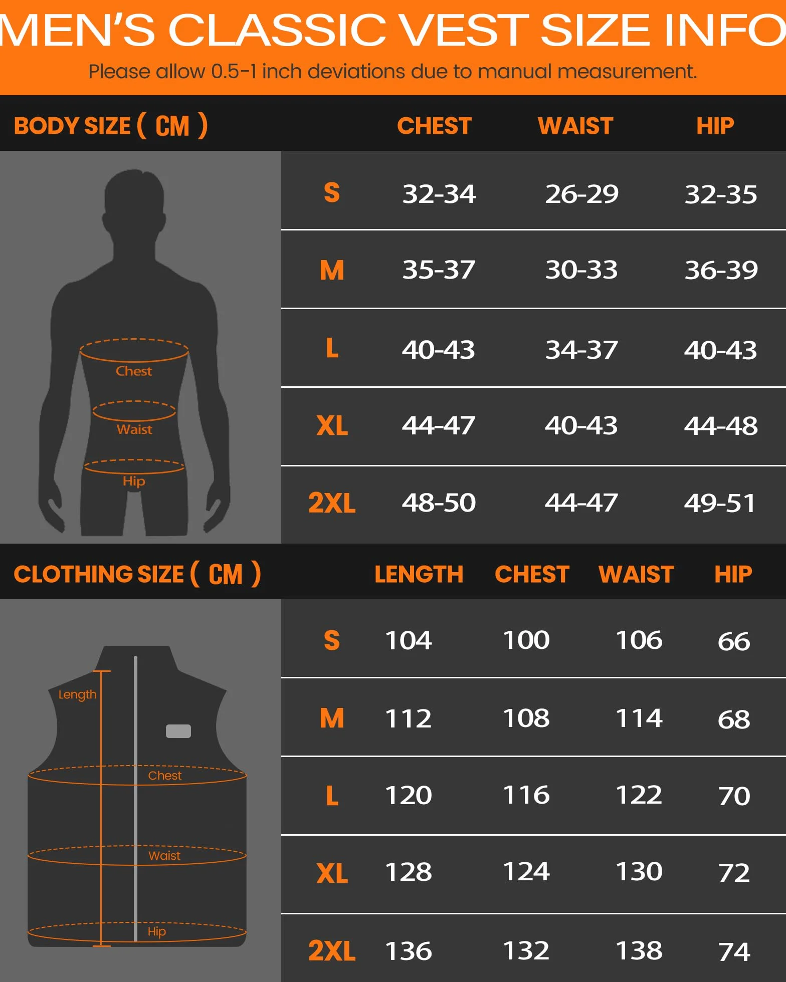 Chaleco Calefactable de Polar para Hombres, Chaleco Calefactable Eléctrico con 3 Temperaturas, 6 Zonas de Calefacción, Chaqueta Calefactable USB, Chaleco para Exteriores (Sin Batería)
