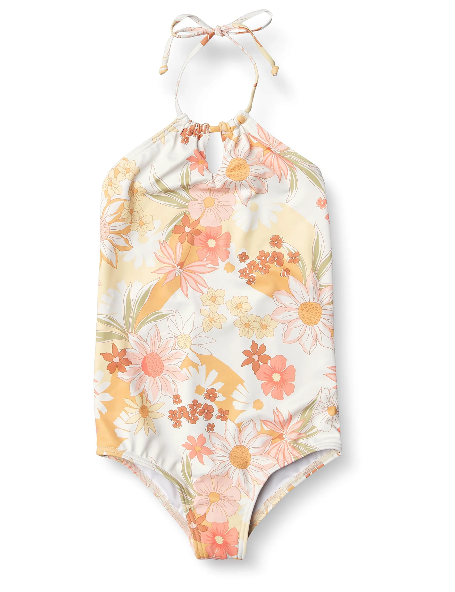 BILLABONG Little bit of Sunshine One Piece Swimsuit Traje de Bao de una Sola Pieza para Niñas