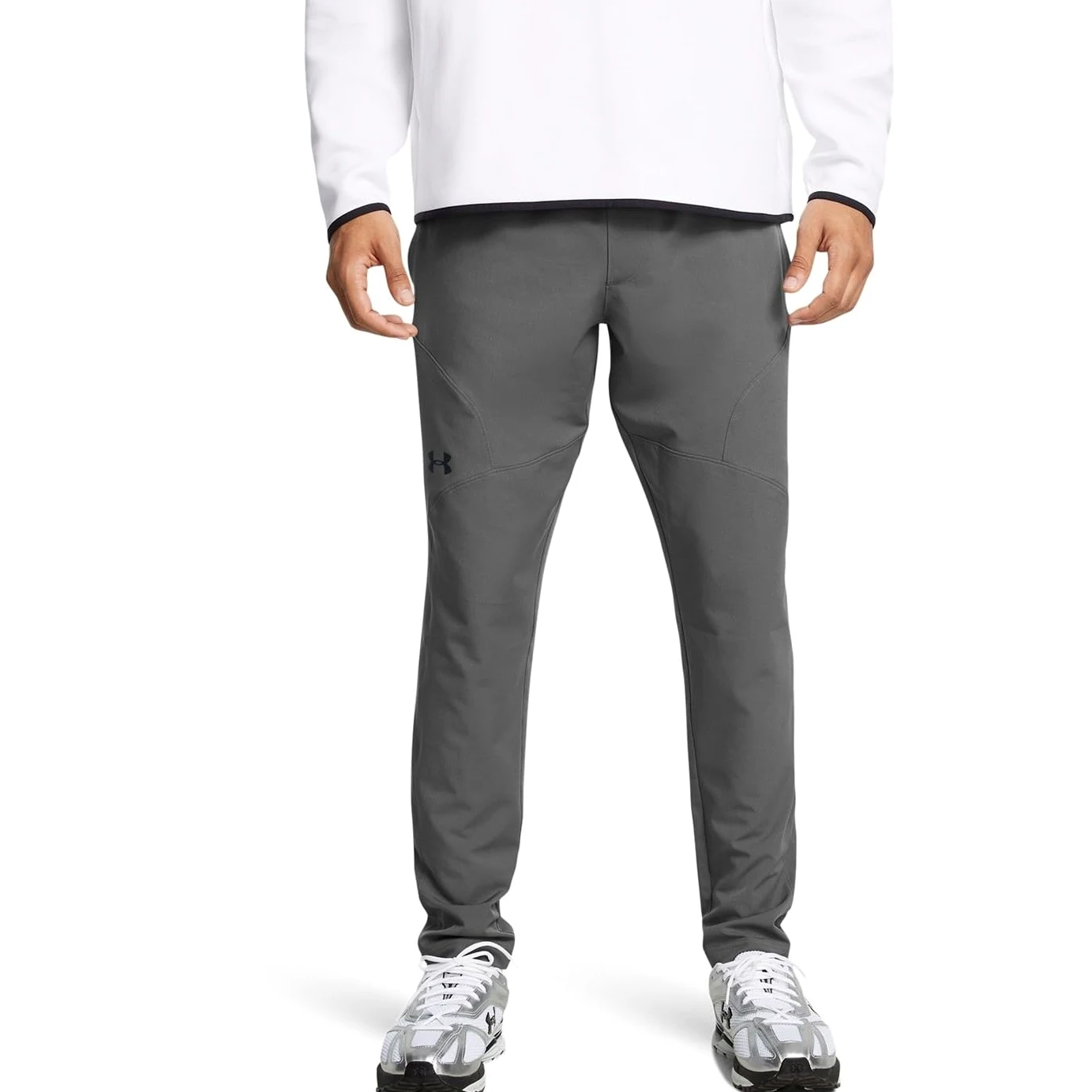 Under Armour Pantalón de Entrenamiento Cónico de Tejido Elástico - Pantalón Hombre