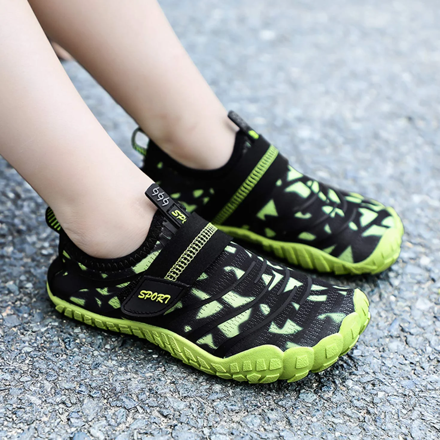 Zapatos de Agua para Niños Secado Rápido Escarpines de Playa Deportes Acuáticos Surf Yoga 29-38 EU