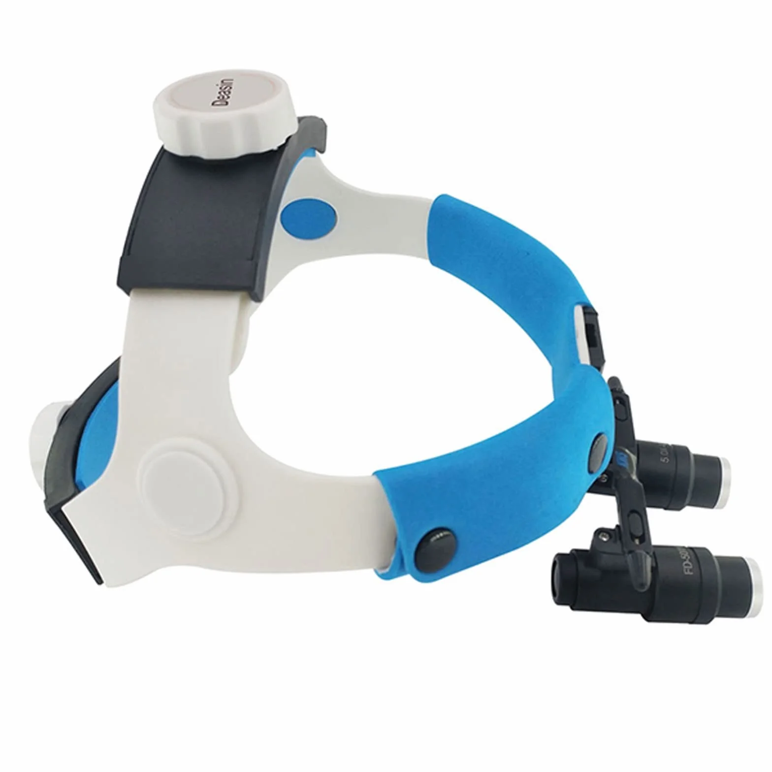 Lupas binoculares Gafas Lupa con diadema 4X 6X dentales quirúrgicas